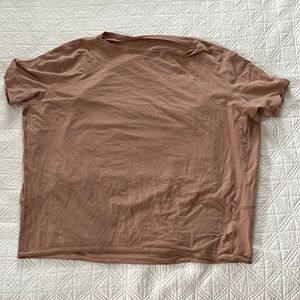 Dusty pink Lululemon workout top